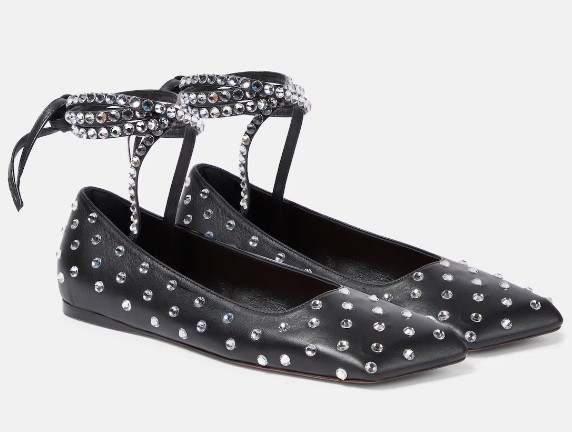amina muaddi flats