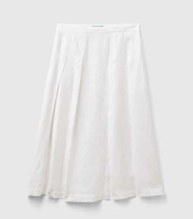 gonna in lino benetton