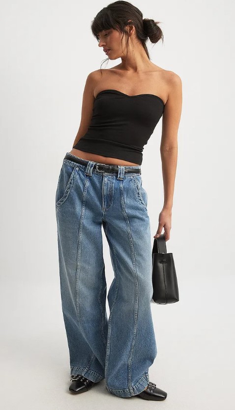 pantaloni palazzo nakd
