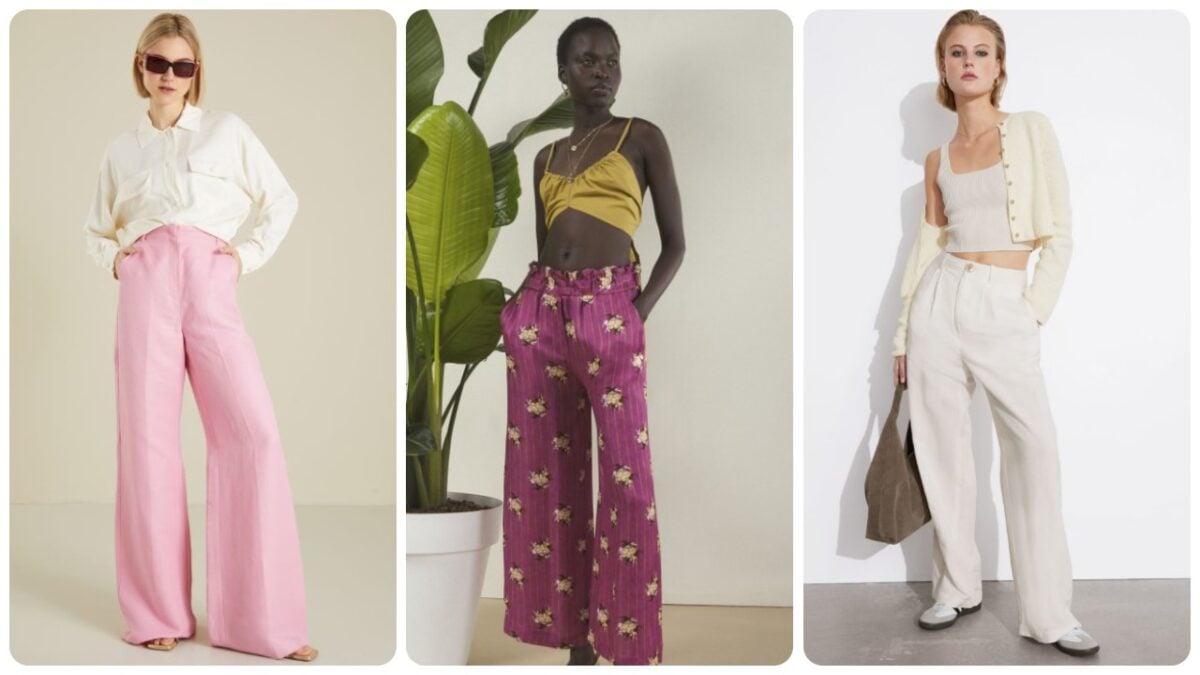 Come indossare i Pantaloni Palazzo questa estate: 4 look da copiare subito!