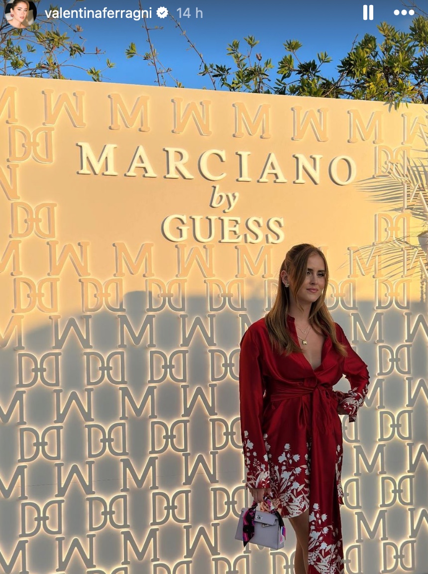 Galleria foto 'Valentina Ferragni con il look firmato Guess, che splendore' - foto 1