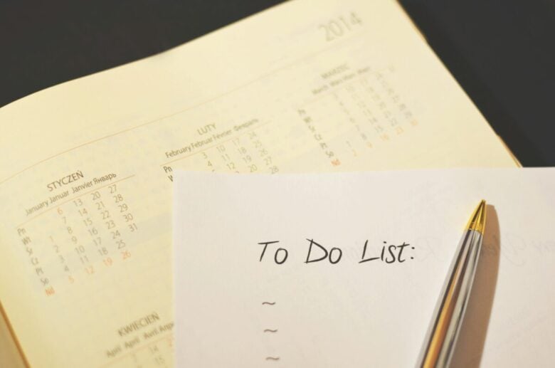 to do list vacanze 