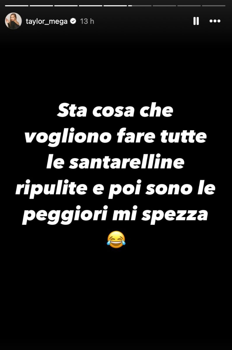 Galleria foto 'Taylor Mega canta con Fedez poi sfoggia l’abito nero con lo spacco, che sexy' - foto 2