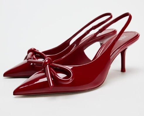 scarpe con fiocco