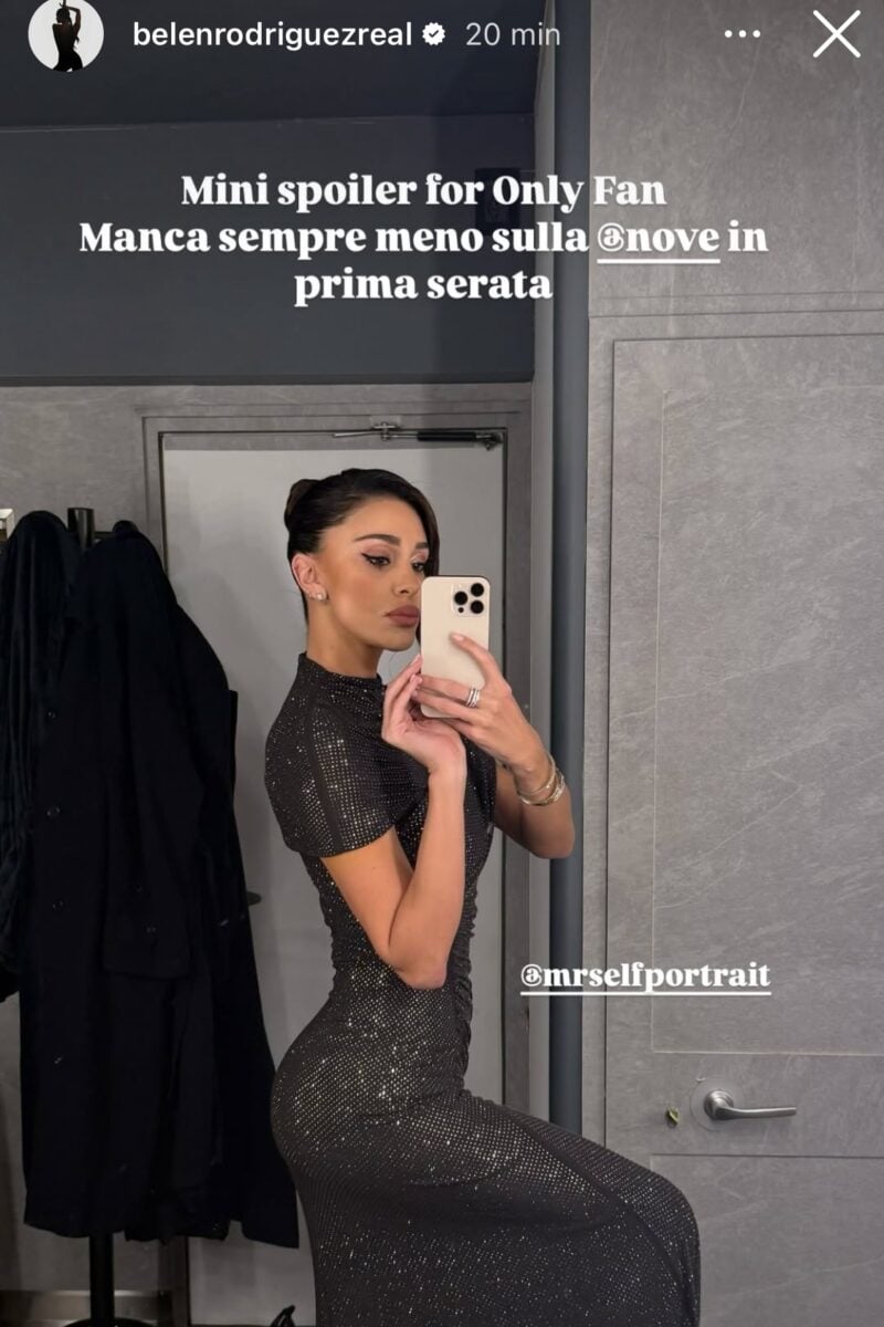 Belen Rodriguez pronta a tornare in Tv, spoiler sul primo favoloso Look (FOTO) Belen Rodriguez pronta a tornare in Tv, spoiler sul primo favoloso Look (FOTO)