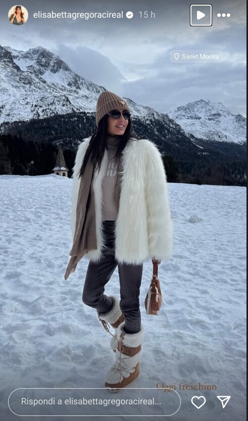 Elisabetta Gregoraci sfoggia il Look perfetto per la montagna: da copiare subito! Elisabetta Gregoraci sfoggia il Look perfetto per la montagna: da copiare subito!