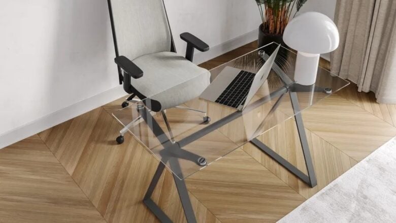 Scrivanie in cristallo dall’effetto luxury: eleganti, raffinate… e costano pochissimo!
