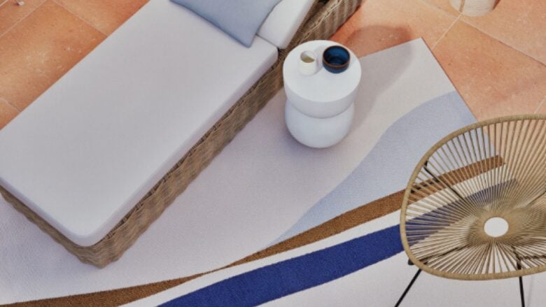 Maisons du Monde firma l’estate: scopri la nuova collezione tappeti per rinnovare balconi e terrazze