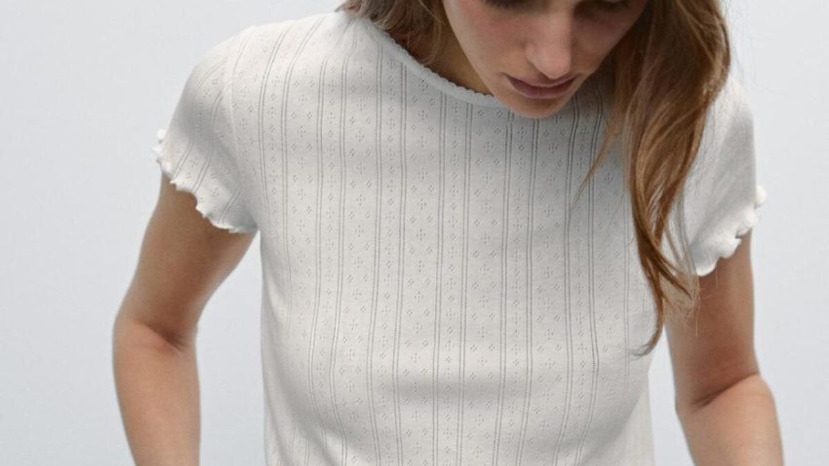 Per romantici look in stile Y2K, puntate tutto sulle Maglie Pointelle