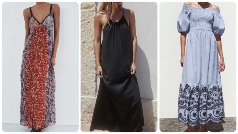 6 maxi abiti estivi firmati Zara da mettere subito in wishlist