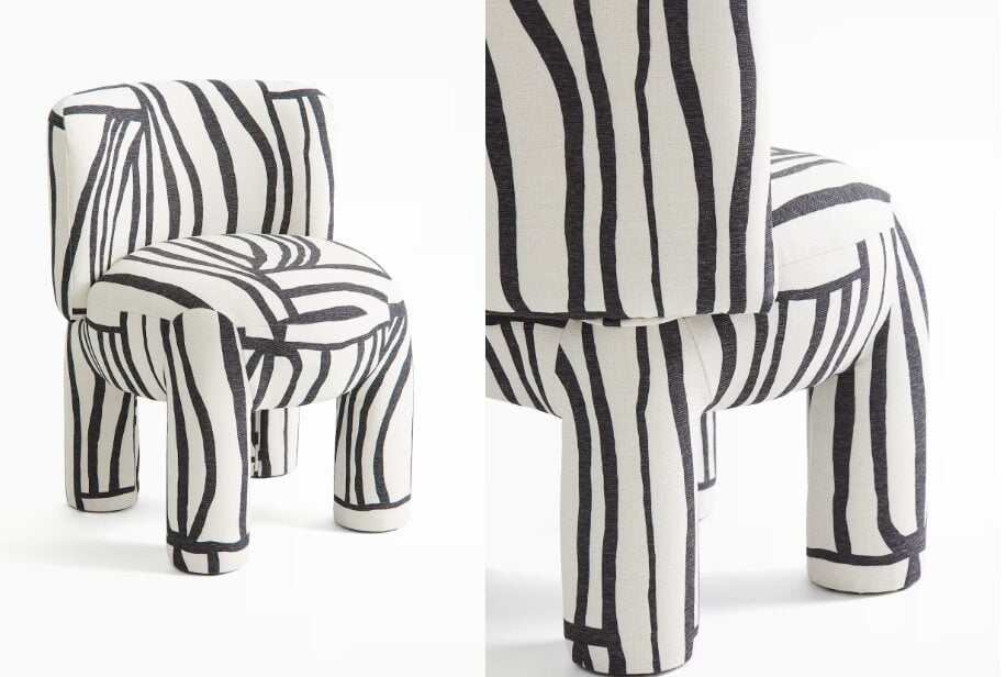 La poltrona di design Chunky è il pezzo forte dei pre-saldi H&M Home La poltrona di design Chunky è il pezzo forte dei pre-saldi H&M Home