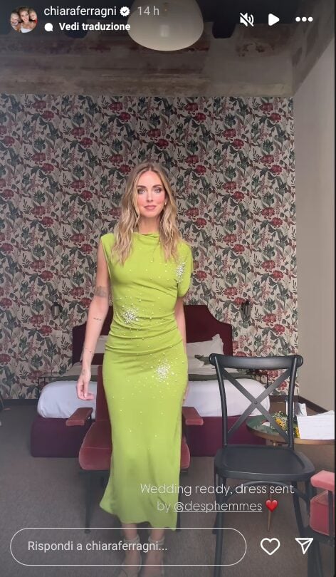 Chiara Ferragni sfoggia l’abito perfetto per un matrimonio in estate: da copiare subito!
