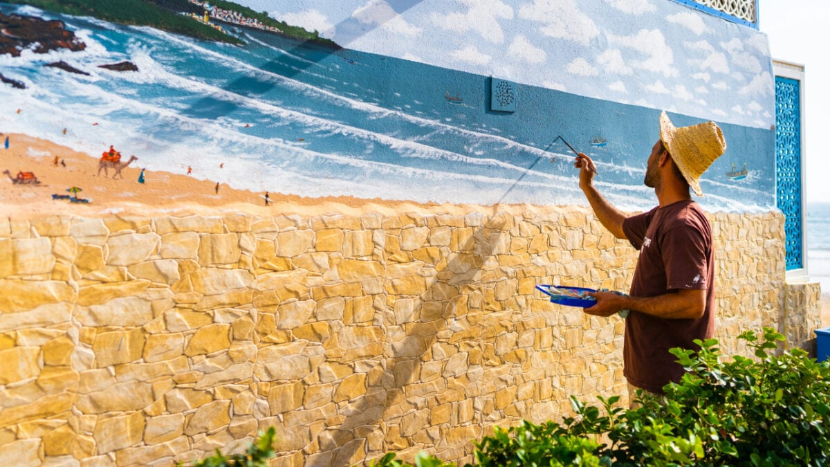 Un borgo in provincia di Caserta famoso per i suoi murales