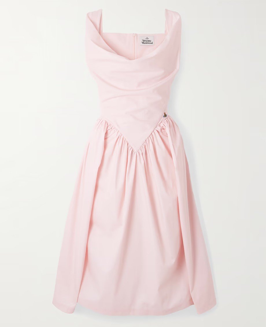 E’ Basque dress mania! Qui gli Abiti con corpetto a V da avere ora…