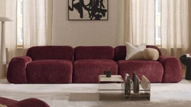 Non solo d’inverno! Il rosso ciliegia è la tinta d’arredo più hot dell’estate