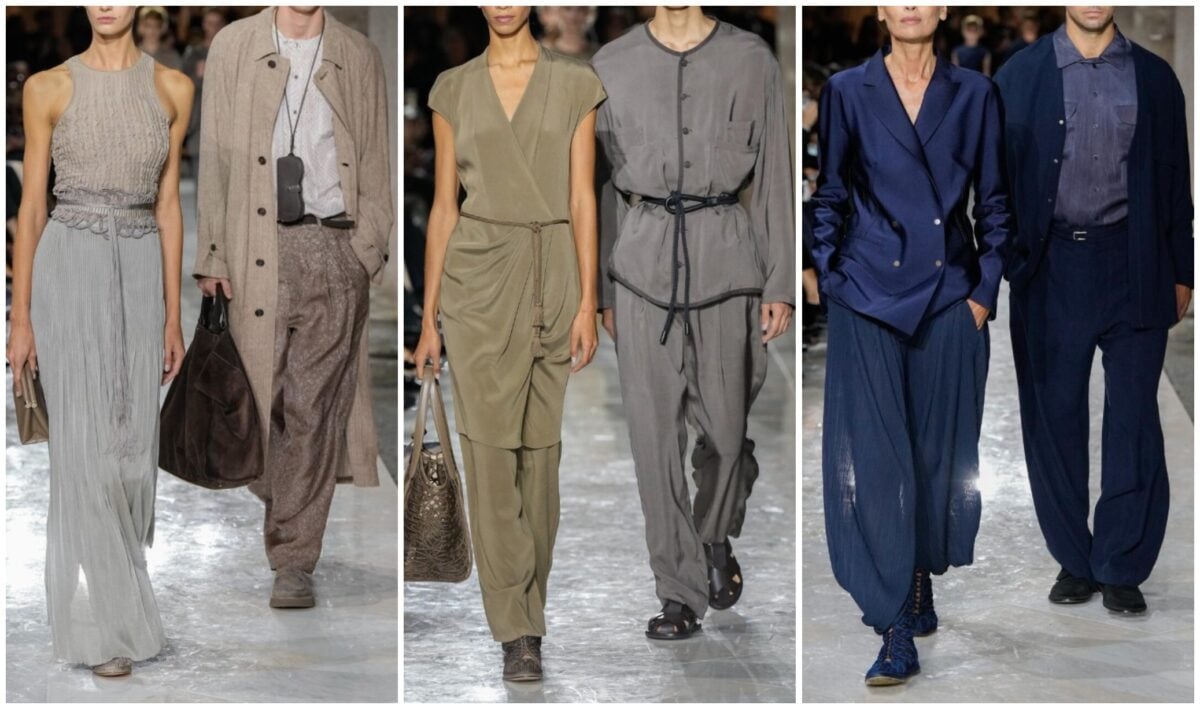 Galleria foto 'Armani chiude la Milano Fashion Week SS26: l’ultima collezione disegnata da Re Giorgio' - foto 1