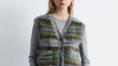 Gilet in maglia, il capo in cima alle tendenze autunnali