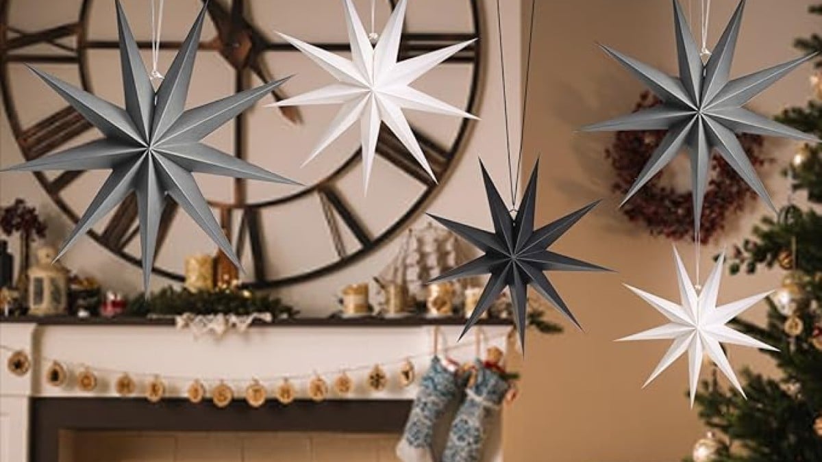 Decorazioni in Bianco e Nero per un Natale originale e moderno Decorazioni in Bianco e Nero per un Natale originale e moderno