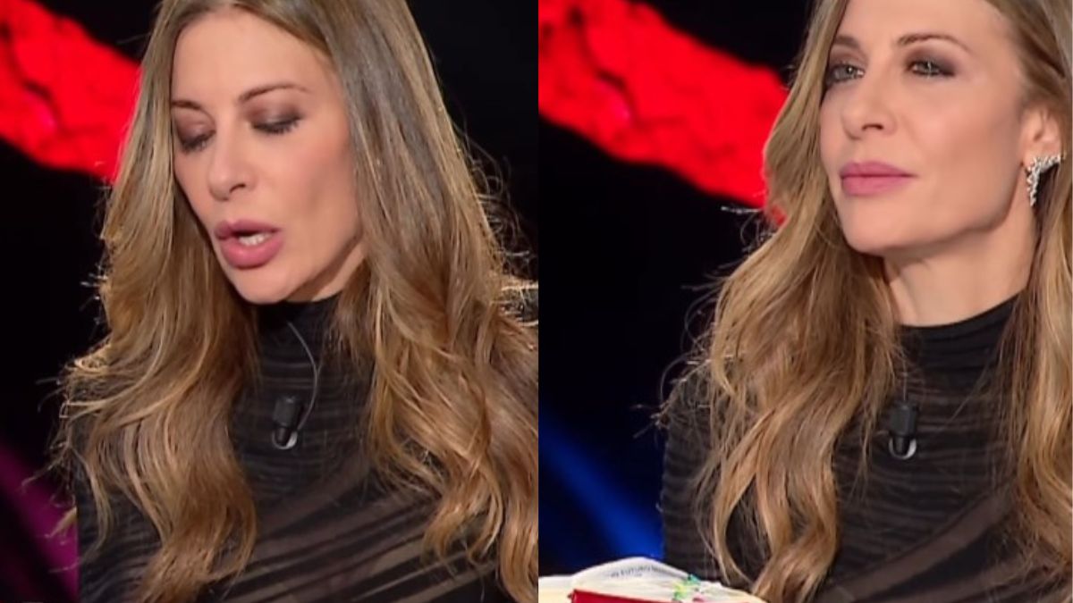 Francesca Fagnani, per la terza puntata di Belve lascia tutti senza fiato con l’abito nero dall’effetto ‘vedo-non vedo’