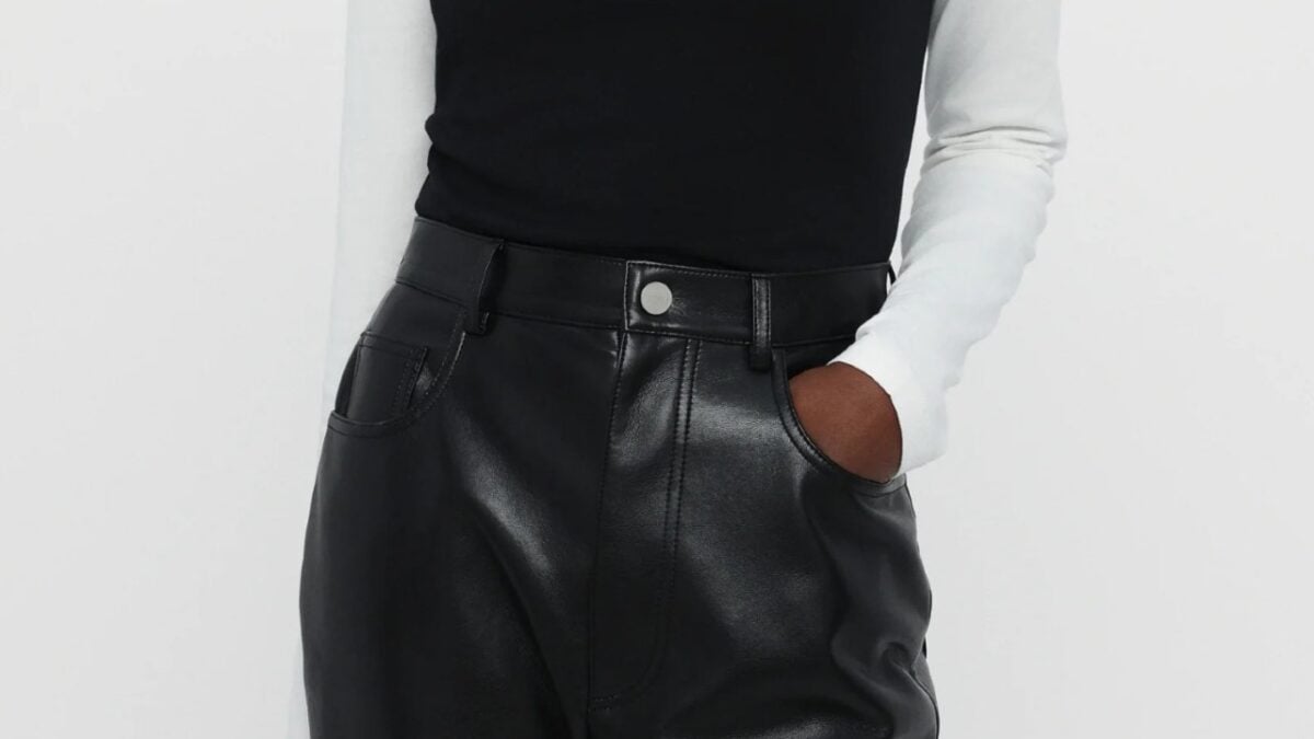 Come indossare il Pantalone in pelle, il must have invernale dalle vibes glam rock