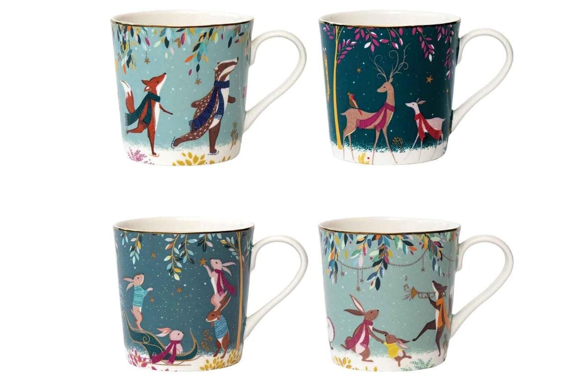 Le Tazze più belle per offrire Tè e Cioccolata calda durante le Feste