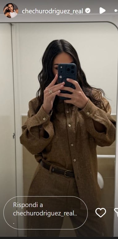 Cecilia Rodriguez, a Verissimo sfoggia il coordinato che devi assolutamente avere nell’armadio!