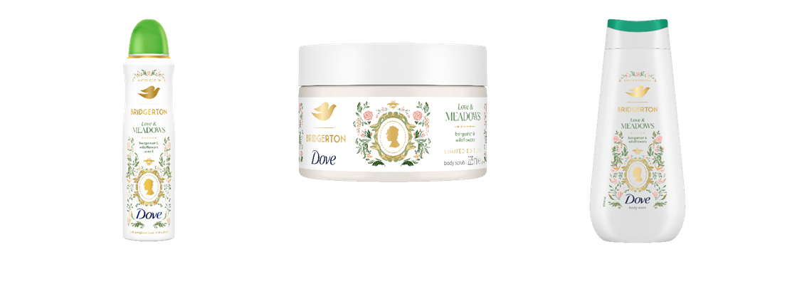 Dove x Bridgerton: la campagna  “Let Them Talk” e la collezione limited edition per celebrare la Bellezza reale