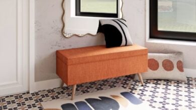 Guarda che stile e che occasione questa panca contenitore Maisons du Monde, ora a metà prezzo!