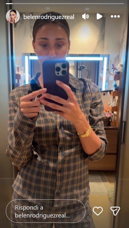 Belen Rodriguez si mostra così sui social: primo Look del 2026!