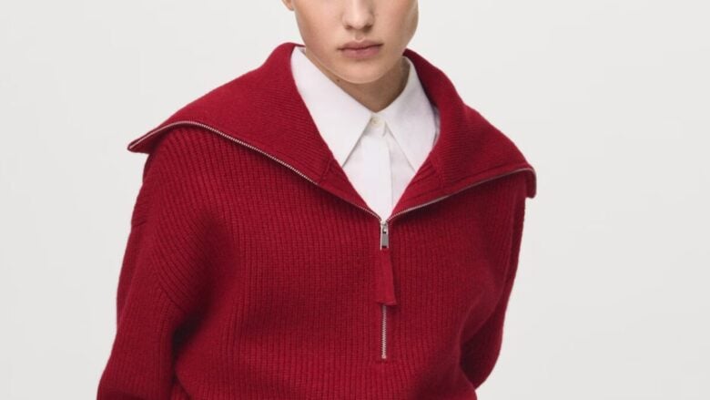 I Maglioni con zip si riconfermano protagonisti della stagione fredda