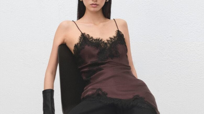 4 modi cool di indossare la sottoveste in satin e pizzo questa Primavera