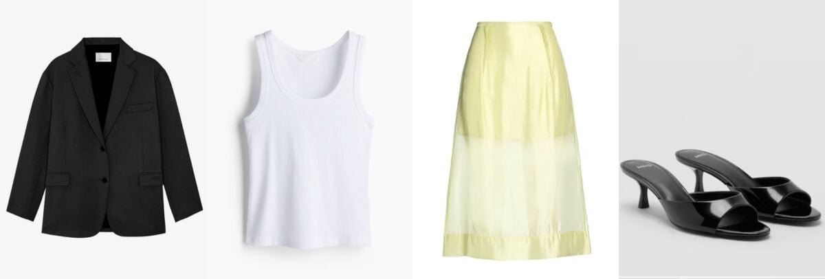 Come indossare la Gonna trasparente, tendenza primaverile dalle vibes ultra girlish