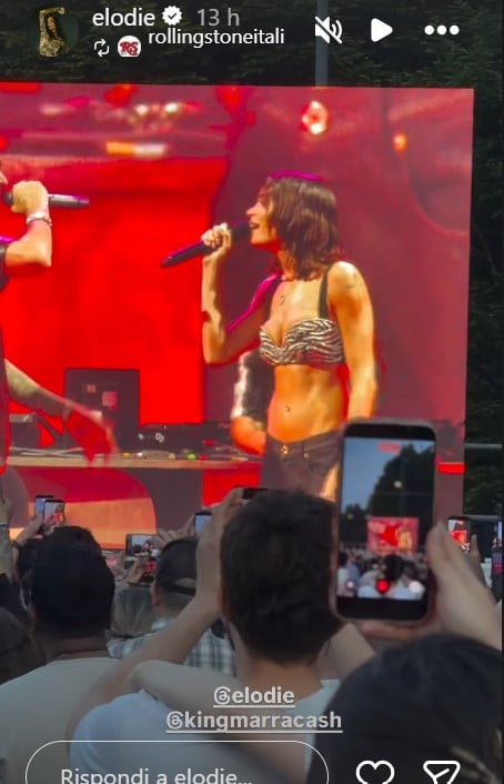 Elodie lascia tutti senza parole al concerto di Marracash: ma occhi puntati sul Look!