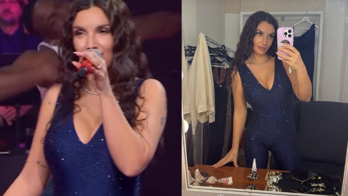 Elettra Lamborghini brilla a Canzonissima con questa meravigliosa tuta scintillante! Elettra Lamborghini brilla a Canzonissima con questa meravigliosa tuta scintillante!