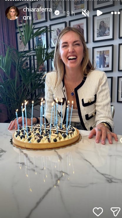 Chiara Ferragni, cosa ha indossato per il suo compleanno FOTO