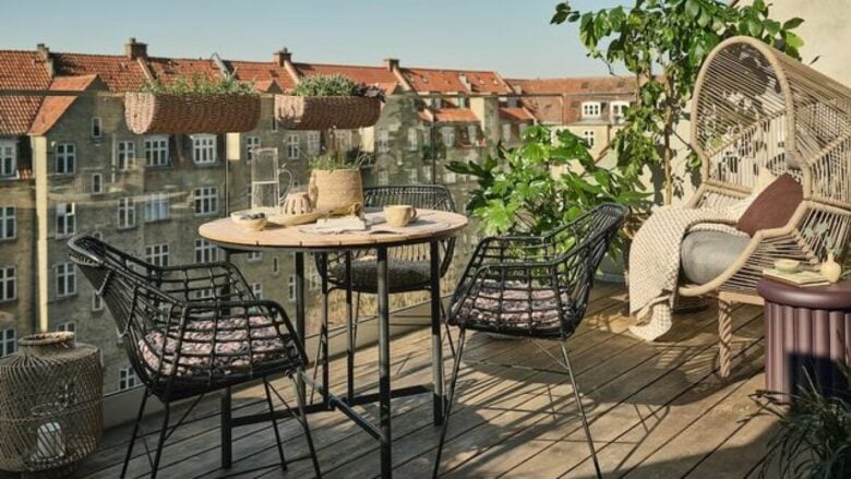 JYSK:  tre consigli per decorare il balcone e trasformarlo in uno spazio da vivere