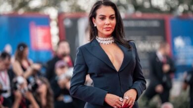 Georgina Rodriguez è una visione a Venezia 2026 con il completo Gucci e una cascata di gioielli scintillanti