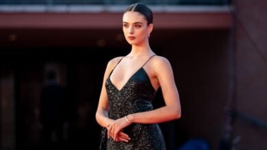 Deva Cassel, una vera diva glamour alla Festa del Cinema di Roma 2026 con l’abito tempestato di paillettes