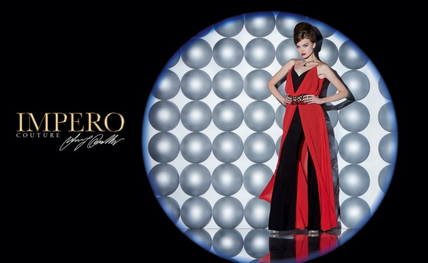 Abiti da cerimonia Impero Couture 2018  pantaloni