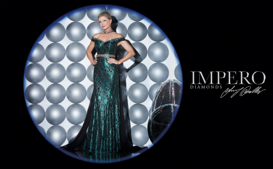 Abiti da cerimonia Impero Couture 2018  verde