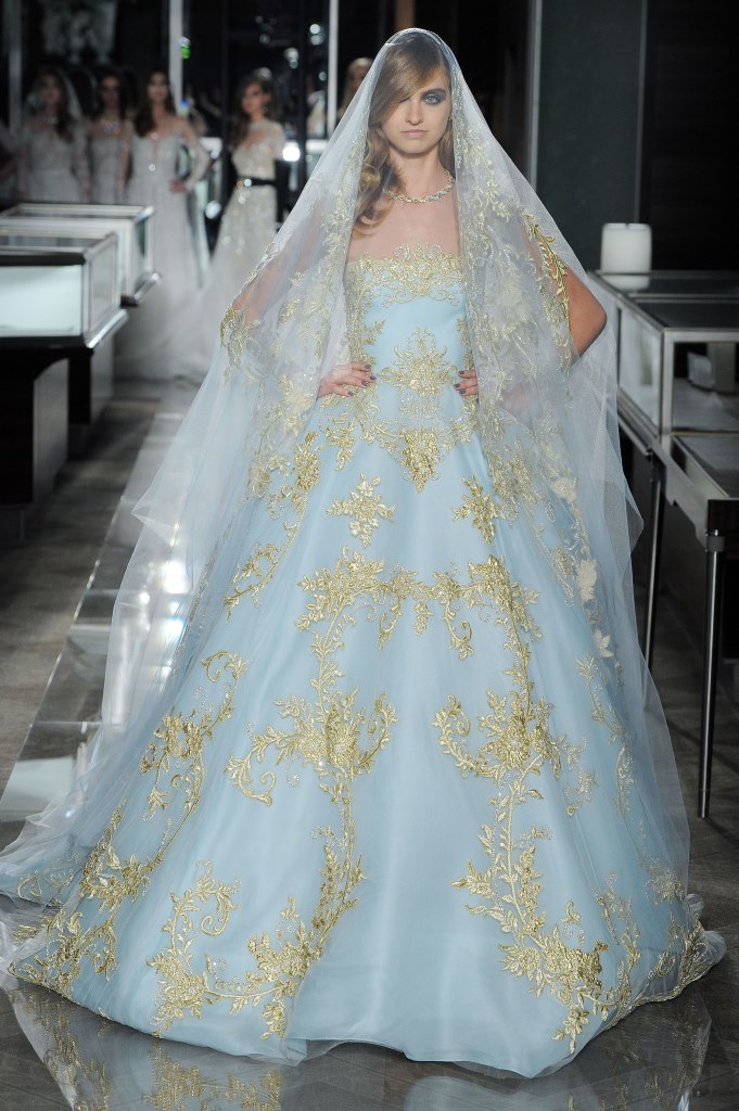 Abiti da sposa colorati 2018 Reem Acra