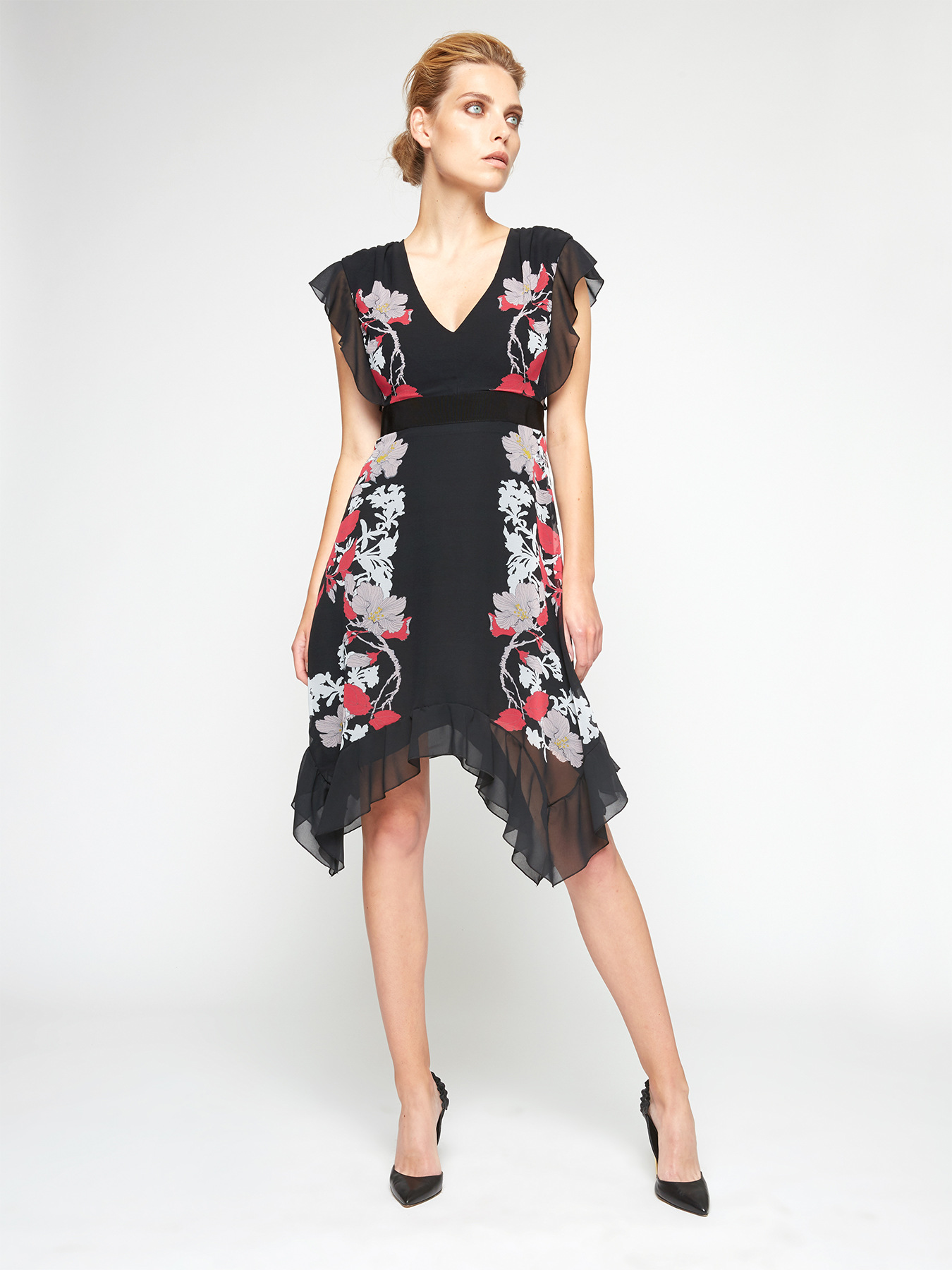 Abito con stampa floreale Motivi Smart Couture