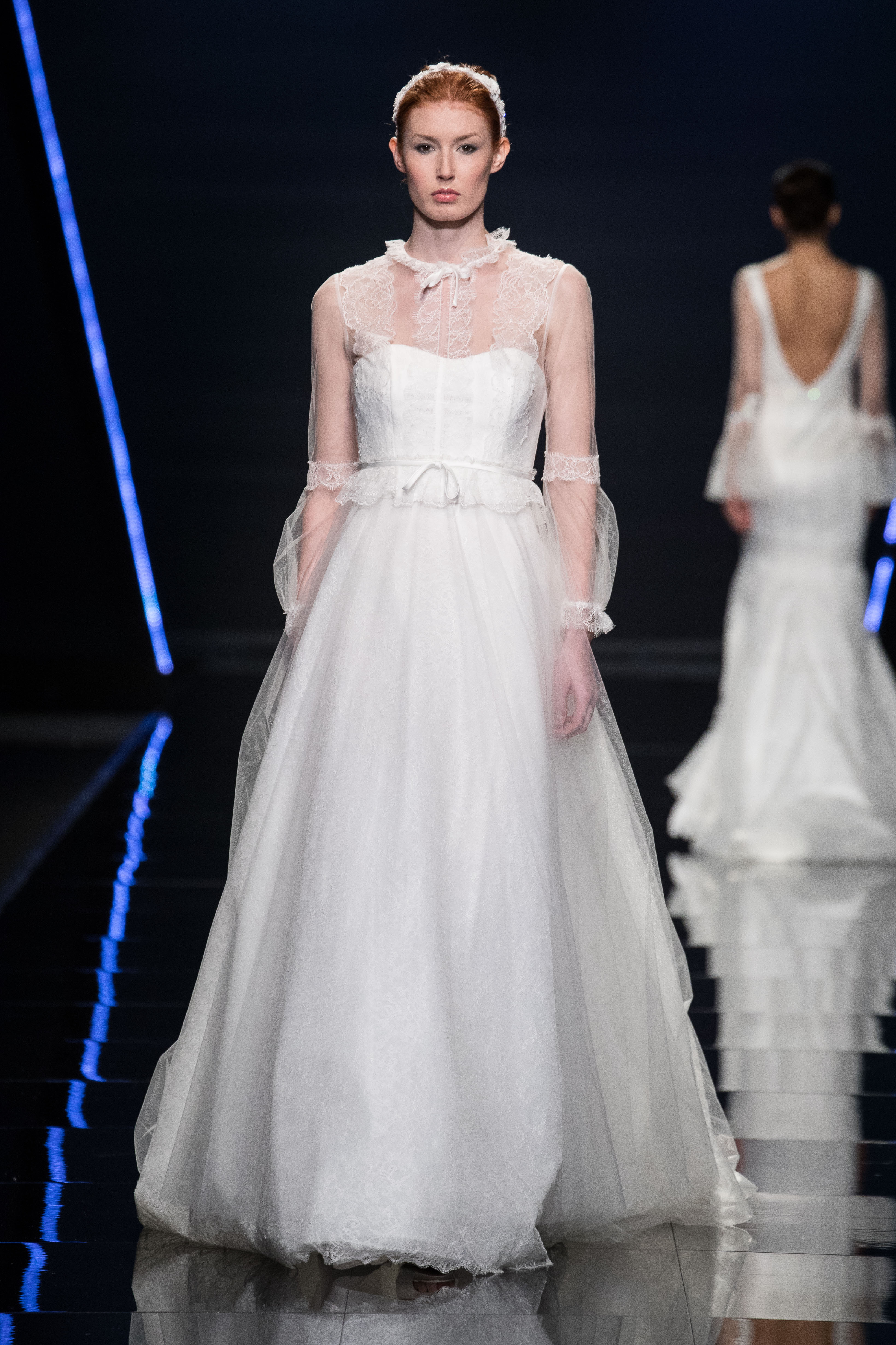 Abito da sposa a maniche lunghe Blumarine