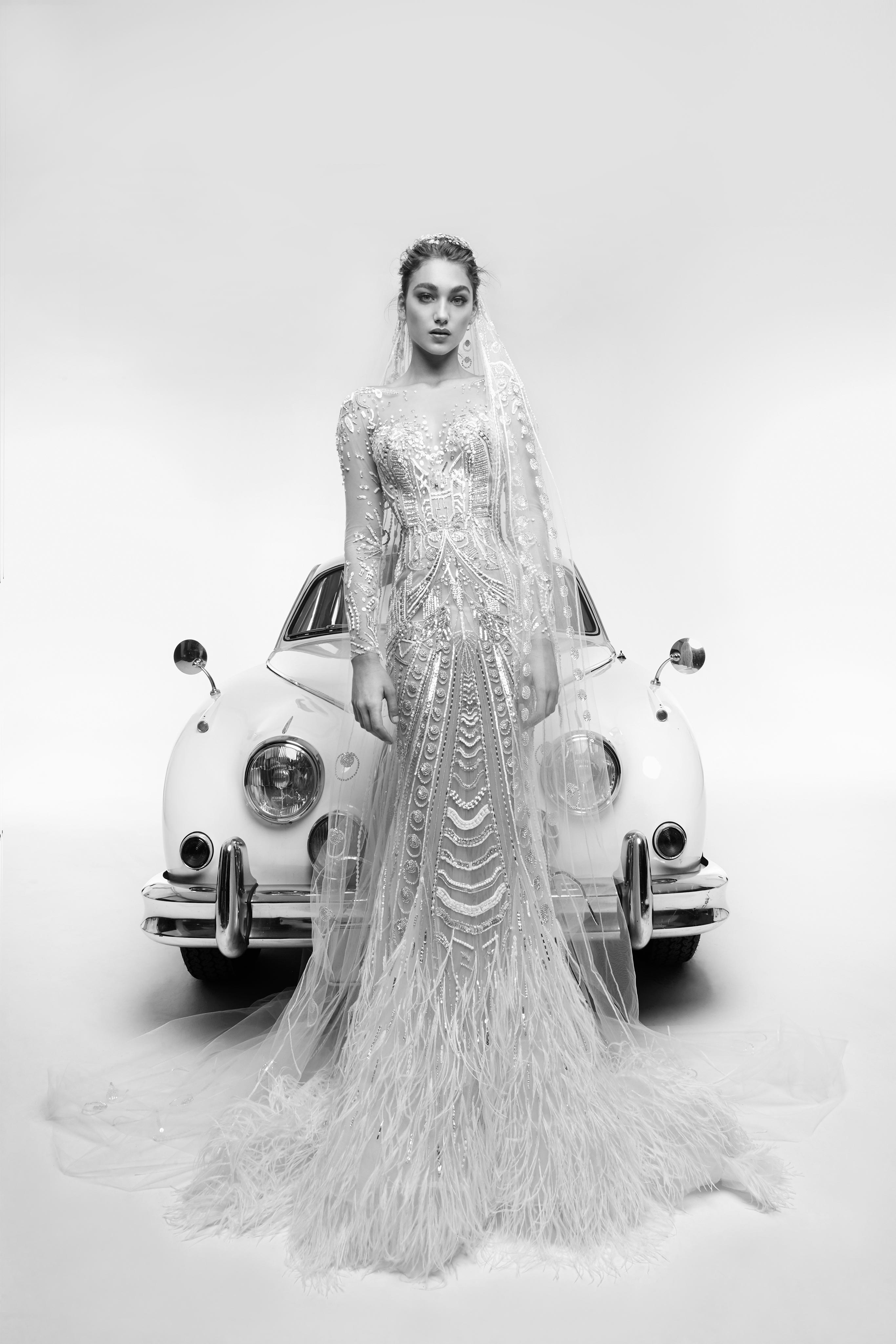 Abito da sposa a sirena tattoo Zuhair Murad abiti da sposa tattoo 2019
