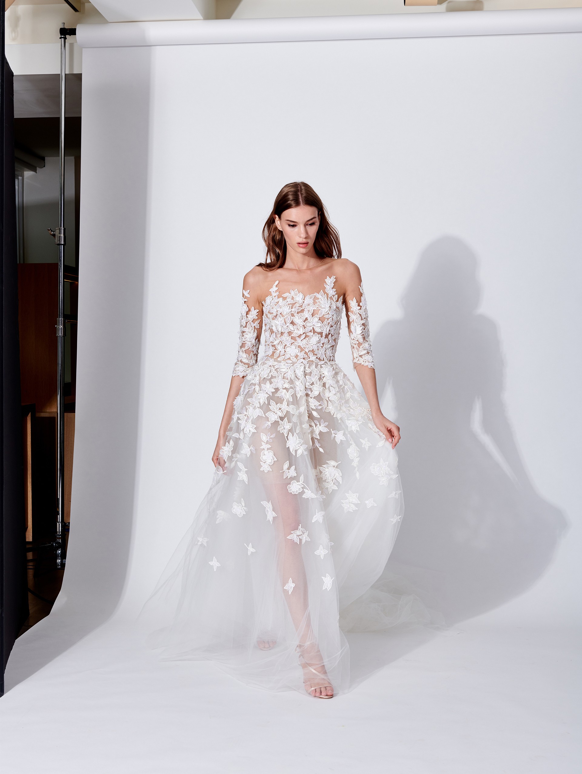Abito da sposa in tulle Oscar De La Renta 2019