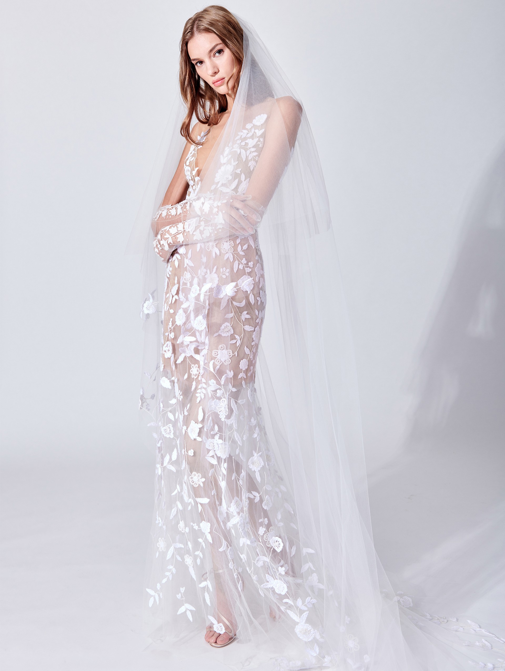 Abito da sposa tattoo Oscar De La Renta 2019