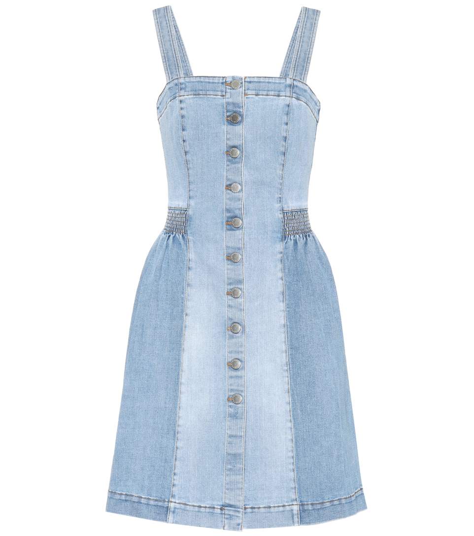 Abito di jeans con bottoni Stella McCartney