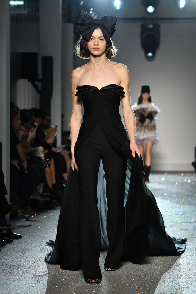 Abito pantalone nero Giambattista Valli