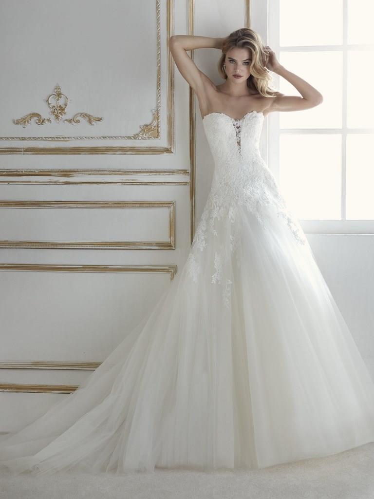 La Sposa 2018 abito strapless
