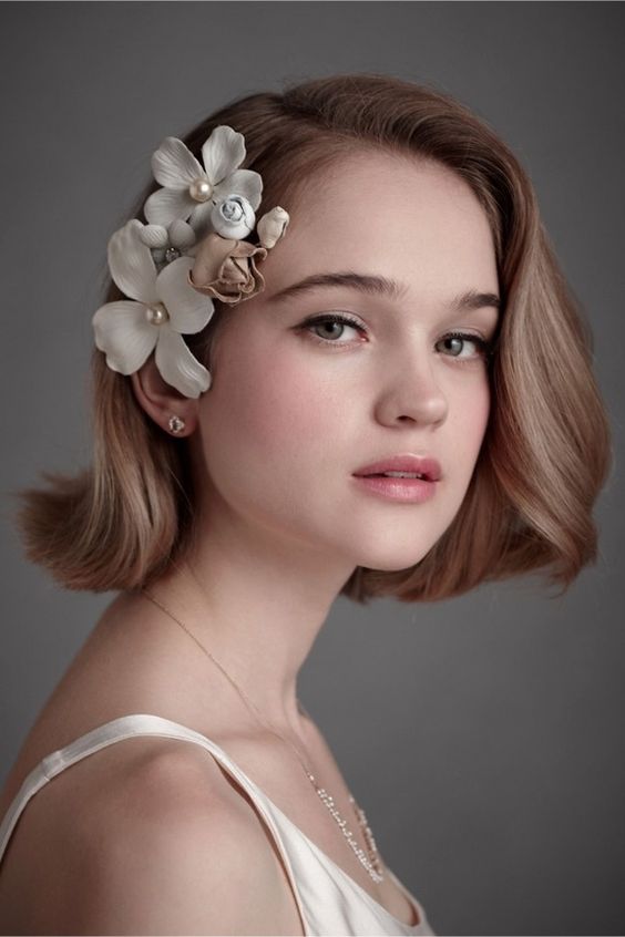 Acconciature sposa con capelli corti: le idee più belle